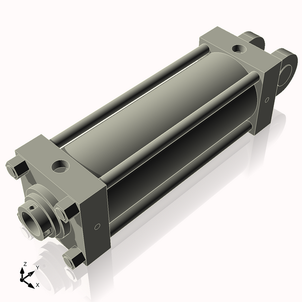 Isometric View of 7HHC18NCK3.5S4