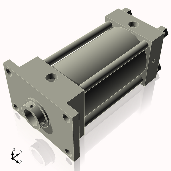 Isometric View of 7HHFF10CCK3.5S4
