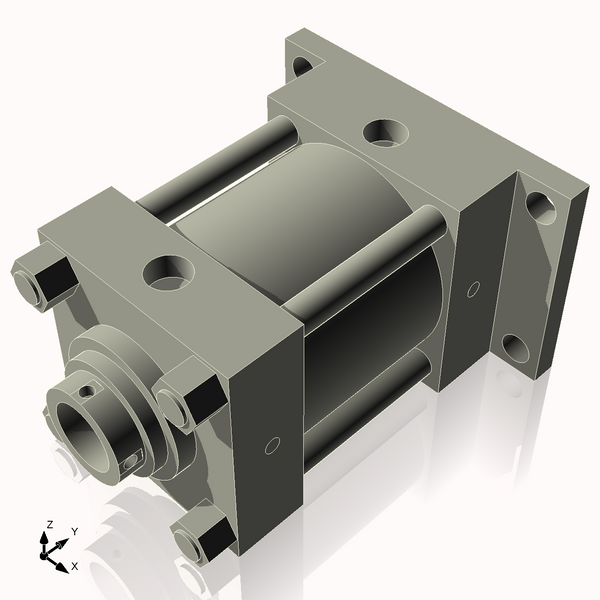 Isometric View of 7HHRF4NCK3.5S4