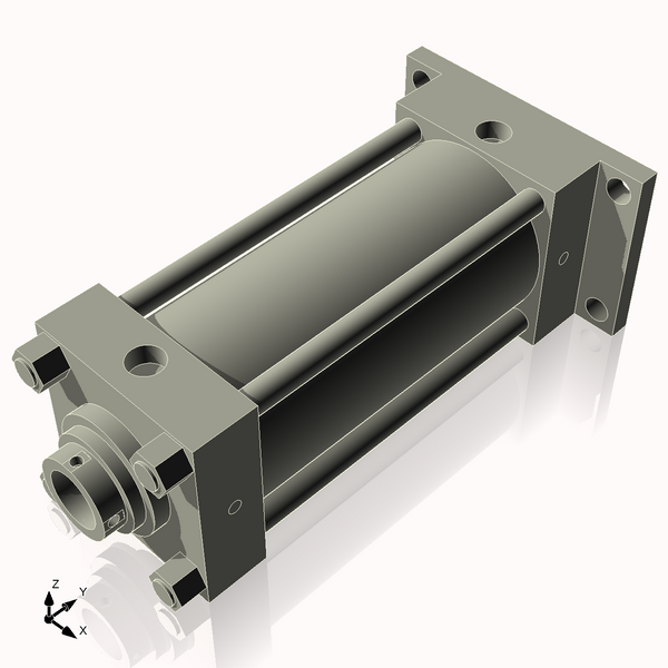 Isometric View of 7HHRF13NCK3.5S4