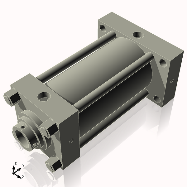 Isometric View of 7HHRHF11NCK3.5S4