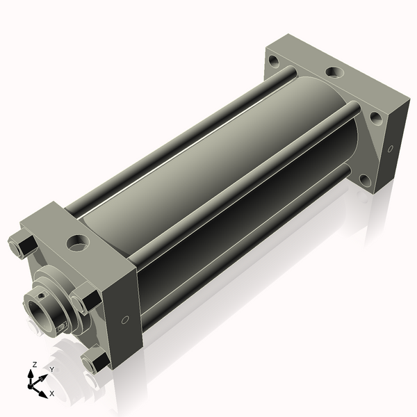 Isometric View of 7HHRHF21NCK3.5S4