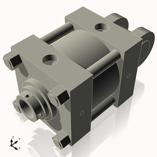 Isometric View of 8HHC2NCKS4