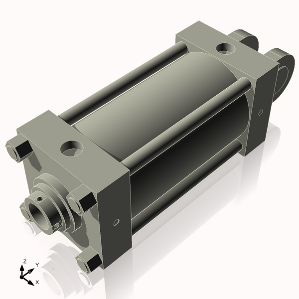 Isometric View of 8HHC12CCKS4