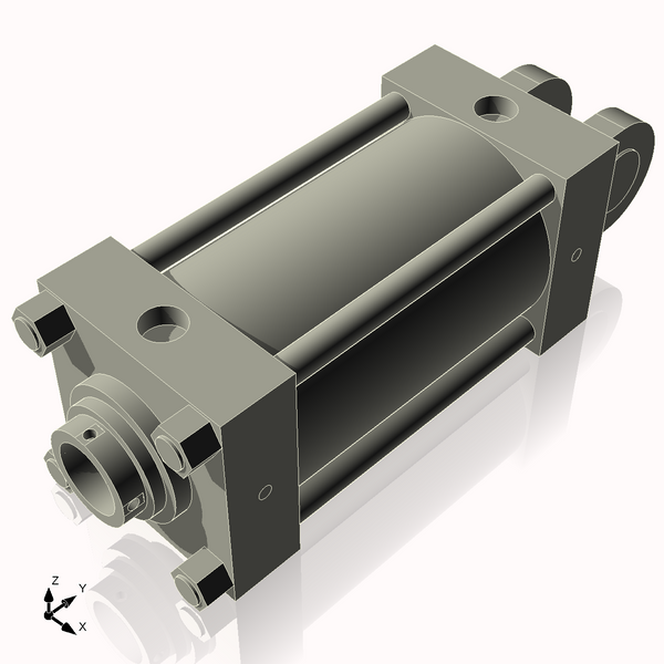 Isometric View of 8HHC11NCK4S4