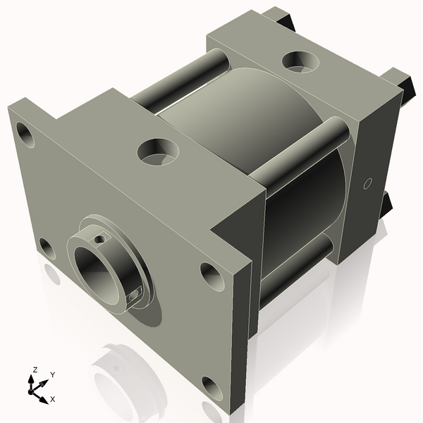 Isometric View of 8HHFF3NCK4S4