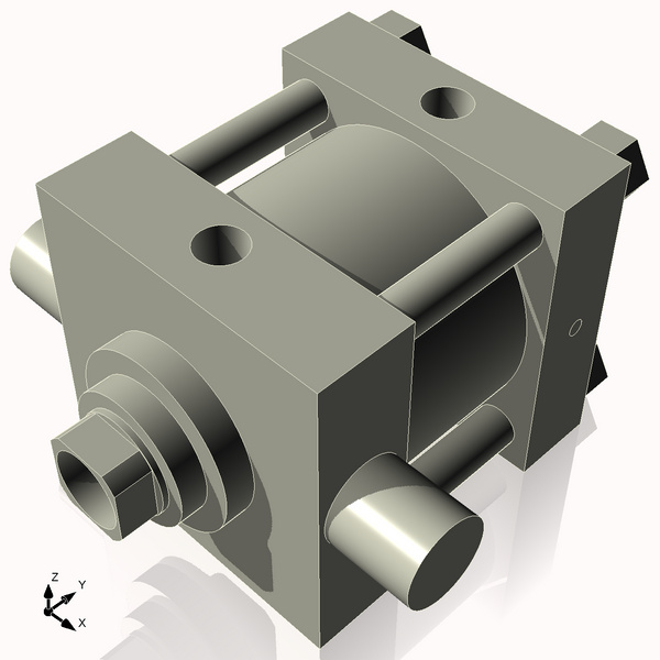 Isometric View of 5HHTF1CCKS4
