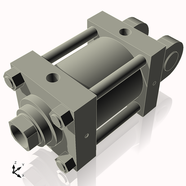 Isometric View of 5HHC3CCK2.5S4
