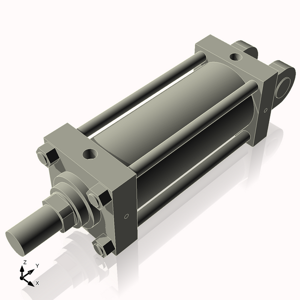 Isometric View of 5HHC10NCK2.5