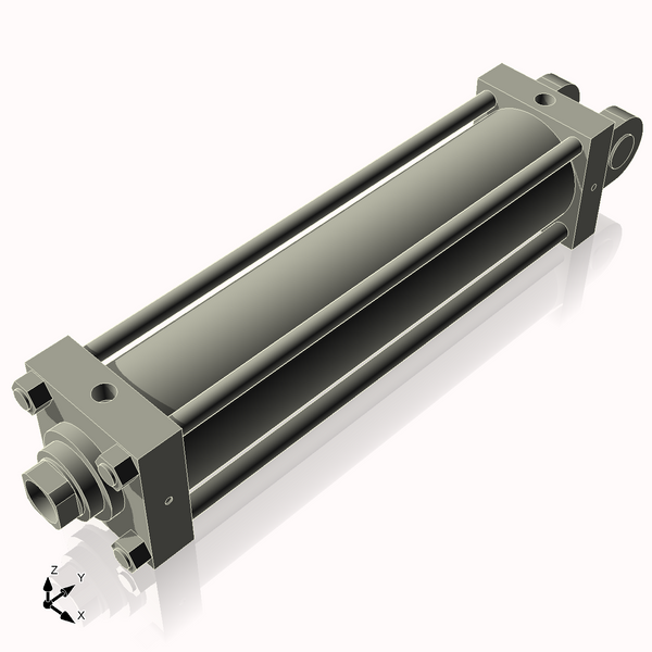 Isometric View of 5HHC21CCK2.5S4