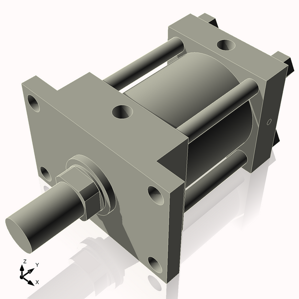 Isometric View of 5HHFF3NCK2.5