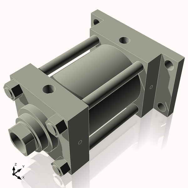 Isometric View of 5HHRF4NCK2.5S4