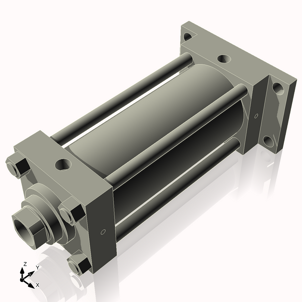Isometric View of 5HHRF10NCK2.5S4
