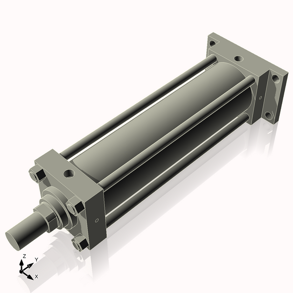 Isometric View of 5HHRF18NCK2.5