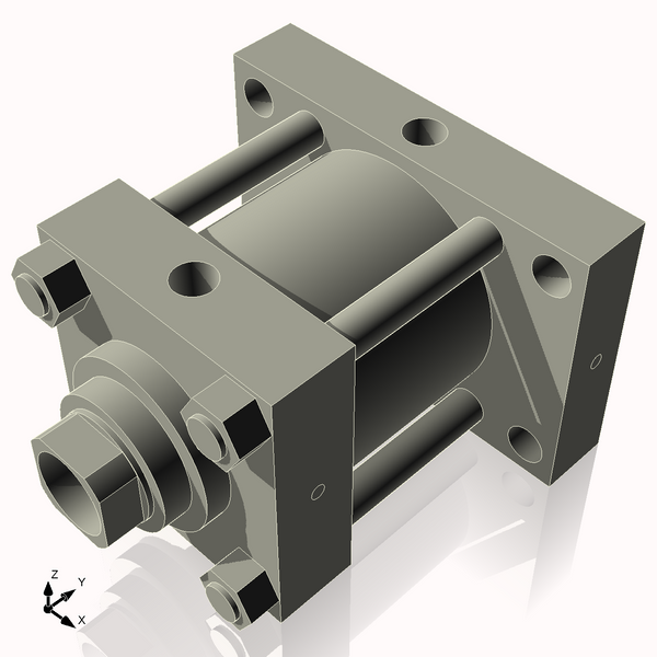 Isometric View of 5HHRHF2NCK2.5S4