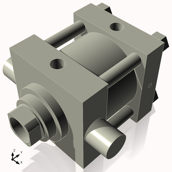 Isometric View of 5HHTF1NCK2.5S4