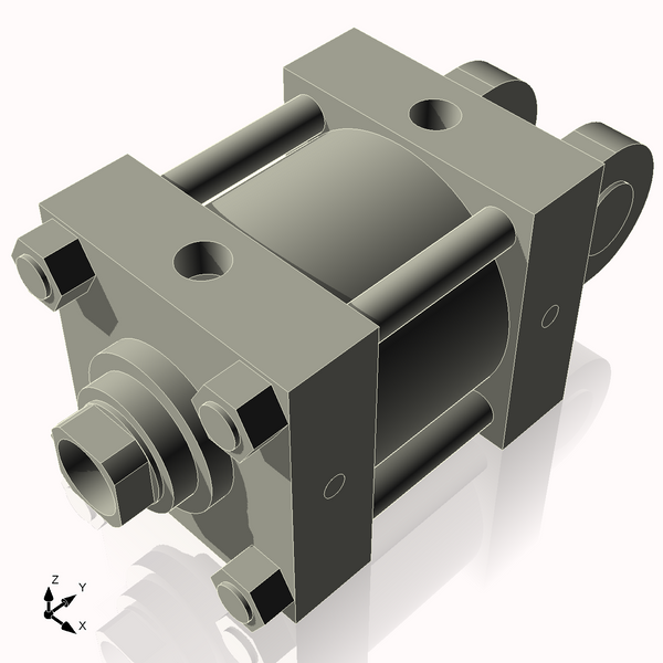 Isometric View of 6HHC2NCKS4