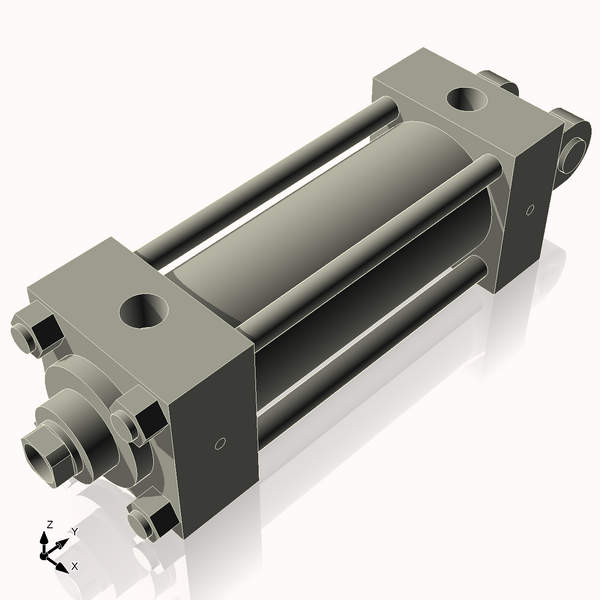 Isometric View of 2.5HHC5NCKS4
