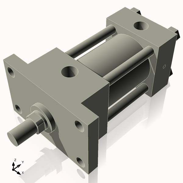 Isometric View of 2.5HHFF2CC