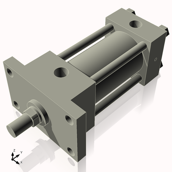 Isometric View of 2.5HHFF3CC