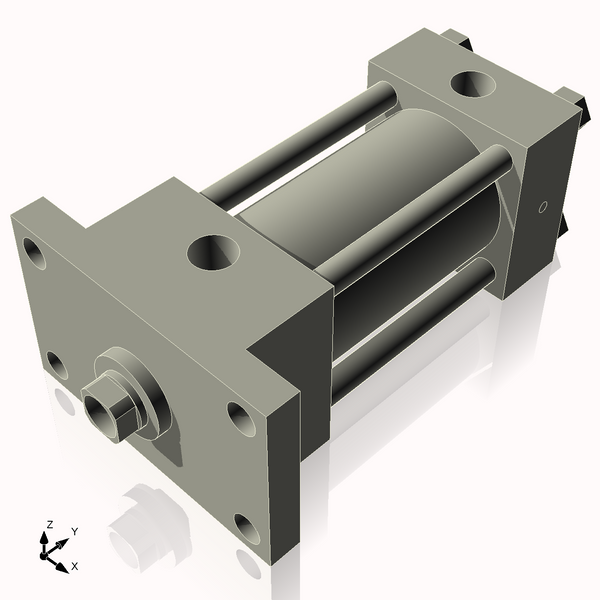 Isometric View of 2.5HHFF3CCKS4