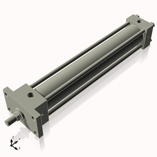 Isometric View of 2.5HHFF16CC
