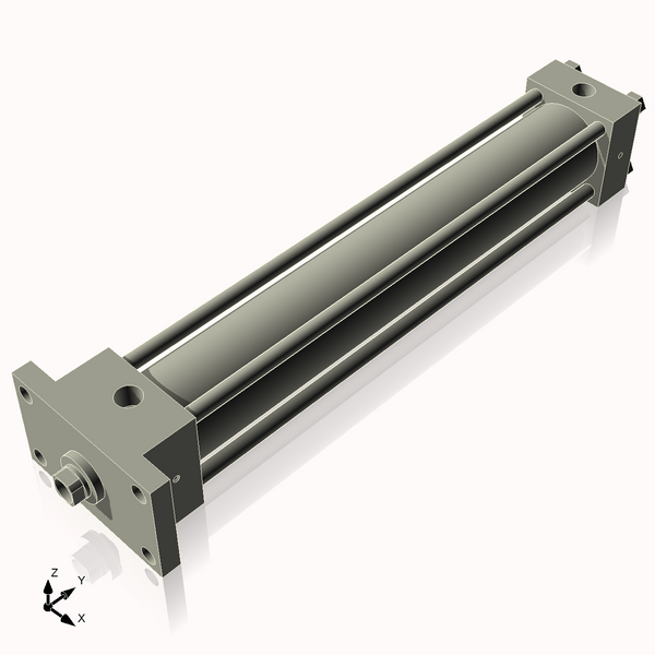 Isometric View of 2.5HHFF16CCKS4