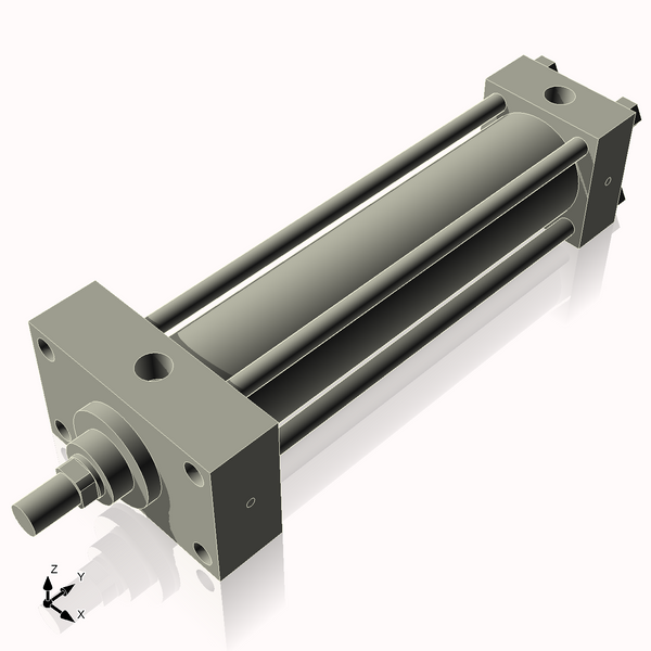 Isometric View of 2.5HHFHF10CC