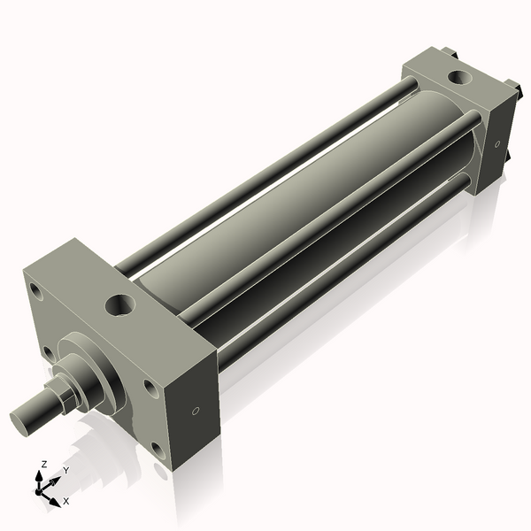 Isometric View of 2.5HHFHF11CC