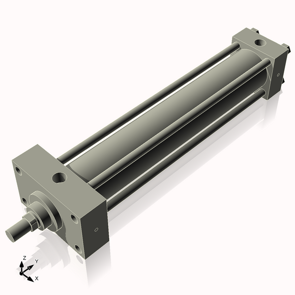 Isometric View of 2.5HHFHF14CC