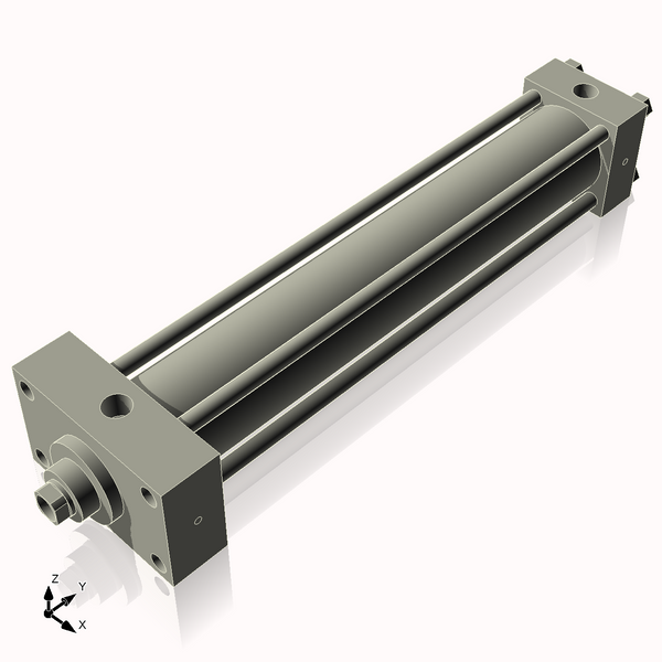 Isometric View of 2.5HHFHF15CCKS4