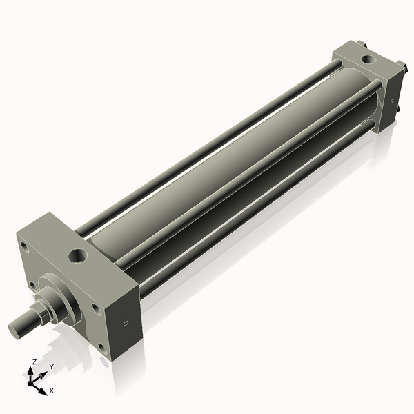 Isometric View of 2.5HHFHF16NC