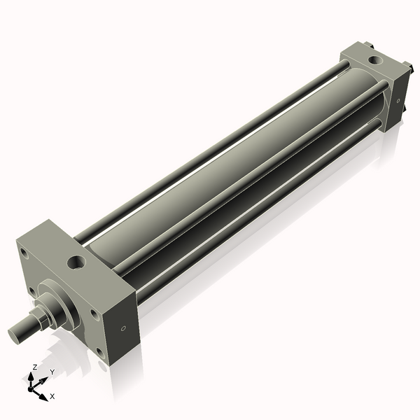 Isometric View of 2.5HHFHF17CC