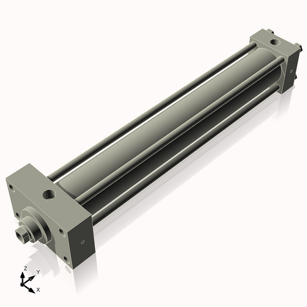 Isometric View of 2.5HHFHF18CCKS4