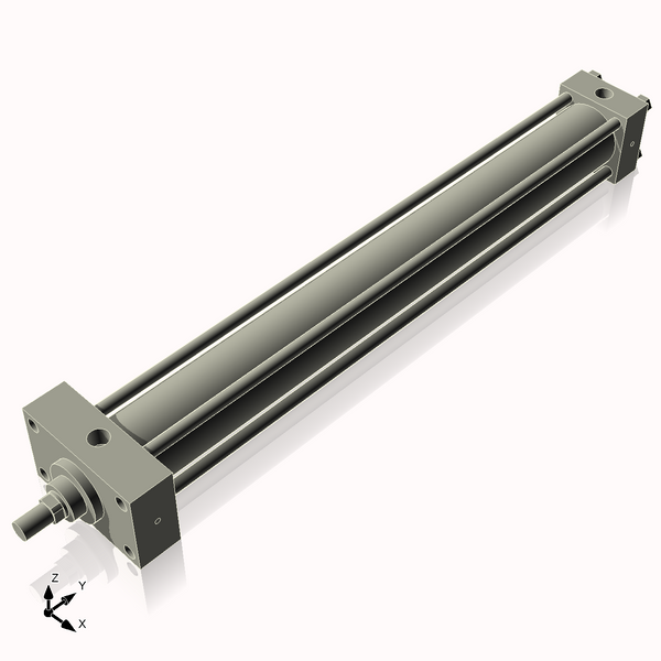 Isometric View of 2.5HHFHF24CC