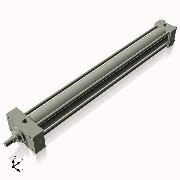 Isometric View of 2.5HHFHF27CC