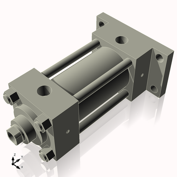 Isometric View of 2.5HHRF3CCKS4
