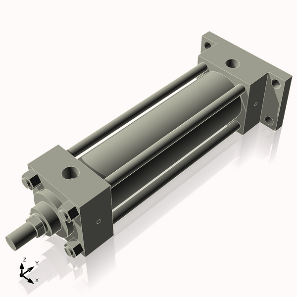 Isometric View of 2.5HHRF8NC