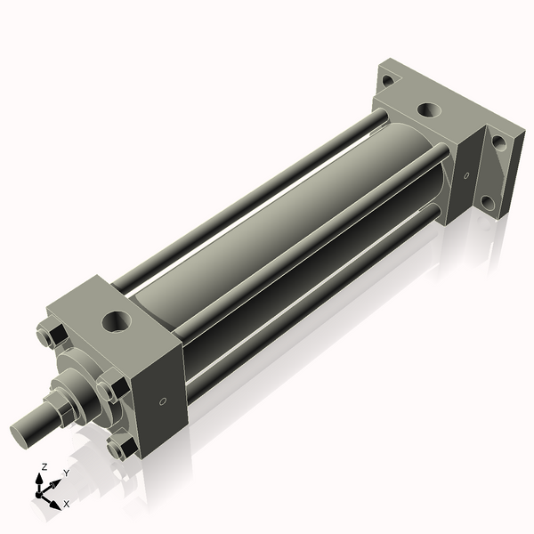 Isometric View of 2.5HHRF10NC