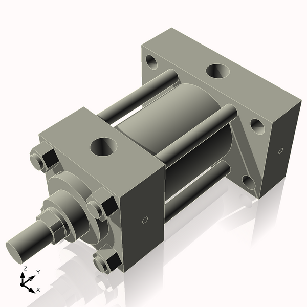 Isometric View of 2.5HHRHF2NC
