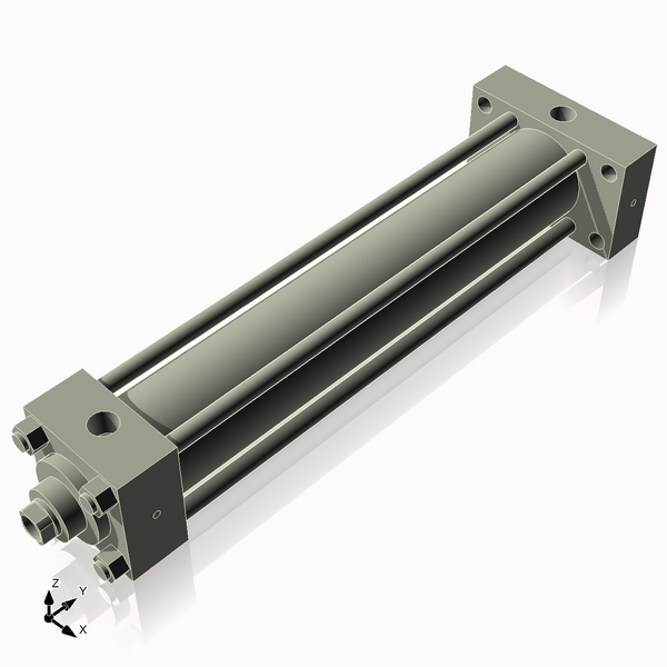 Isometric View of 2.5HHRHF14NCKS4