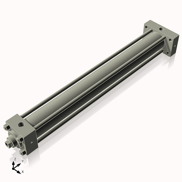 Isometric View of 2.5HHRHF24CCKS4