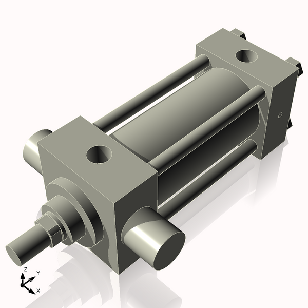 Isometric View of 2.5HHTF4CC