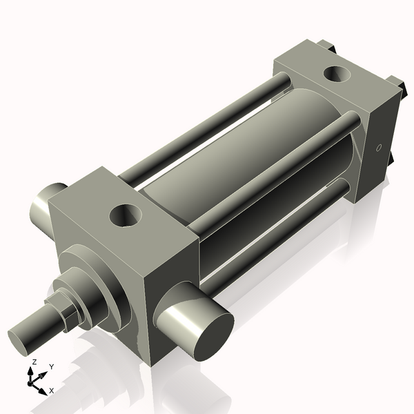 Isometric View of 2.5HHTF5CC