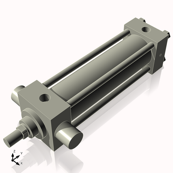 Isometric View of 2.5HHTF8NC