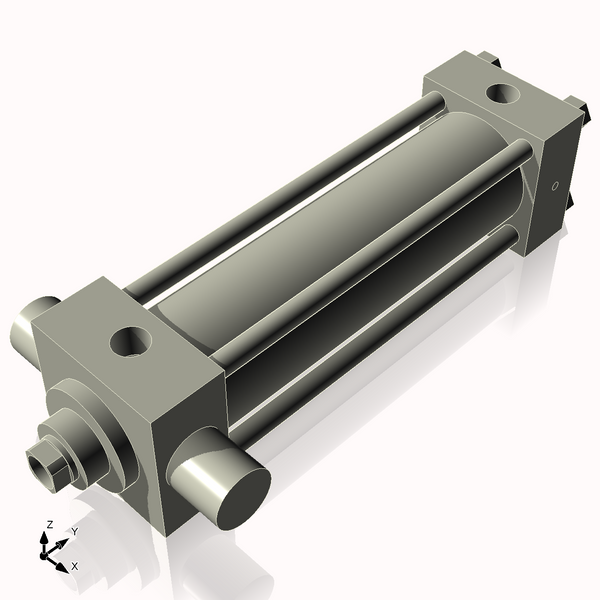 Isometric View of 2.5HHTF8CCKS4