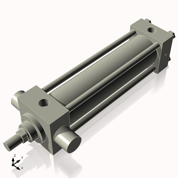 Isometric View of 2.5HHTF9NC