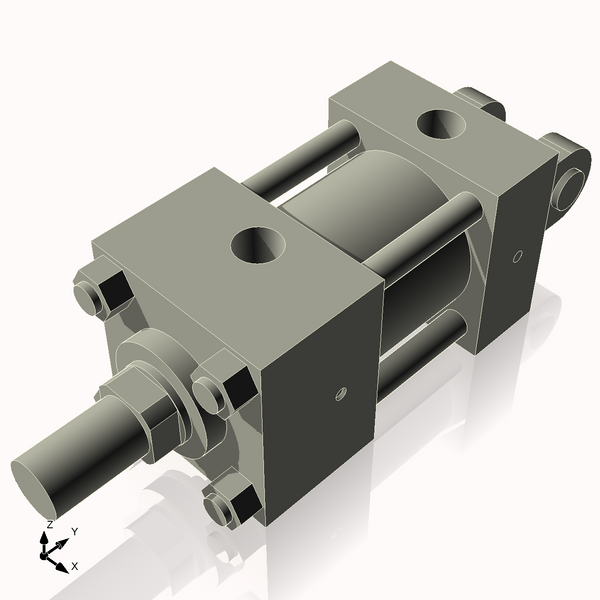 Isometric View of 2.5HHC1CCK1.375