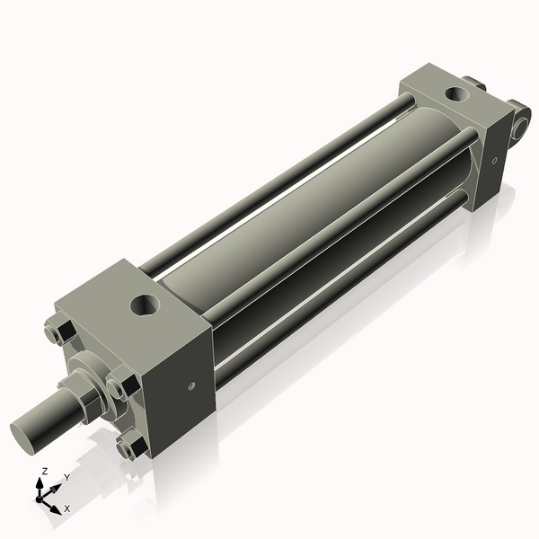 Isometric View of 2.5HHC10CCK1.375