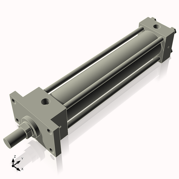 Isometric View of 2.5HHFF12CCK1.375
